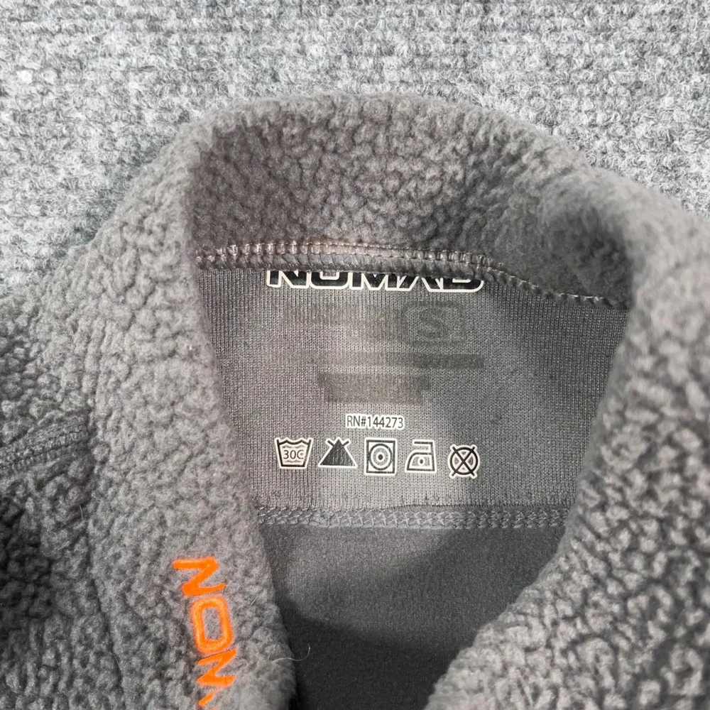 Nomad Heavyweight Sherpa Fleece Base Layer Set Mens Small Hunting Thermal Gray